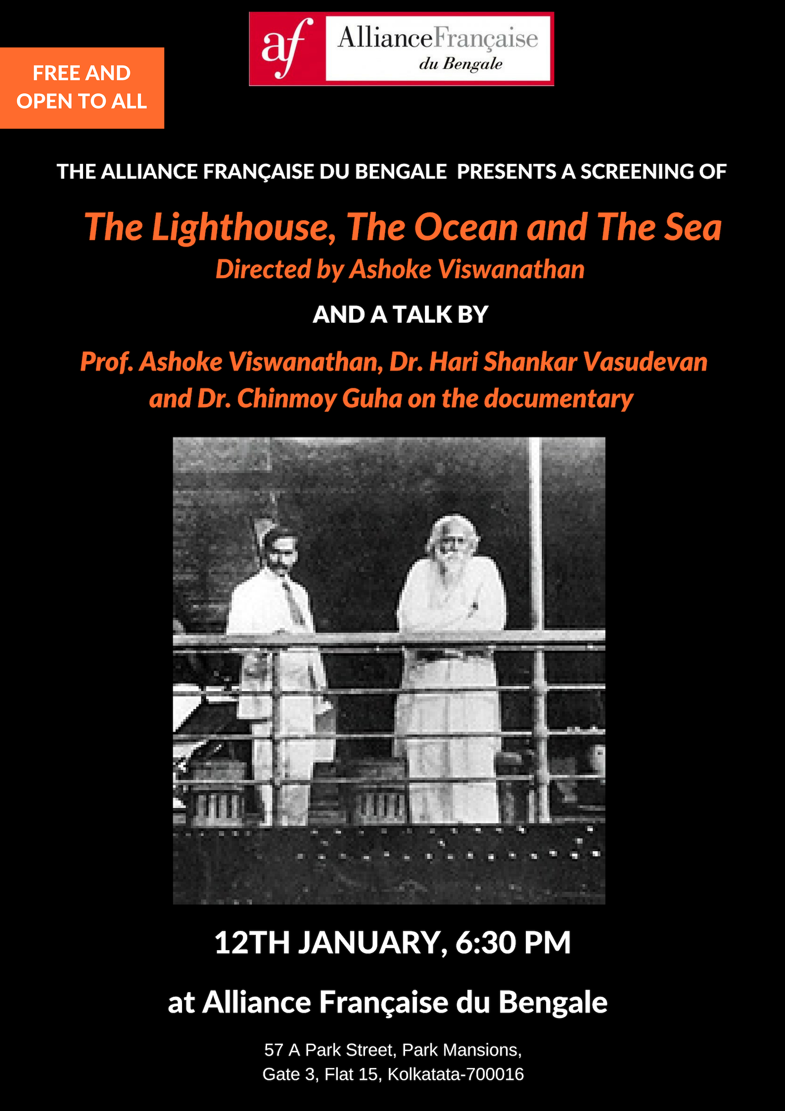 Screening of 'The Lighthouse, The Ocean and The Sea': A Documentary by Ashoke Viswanathan