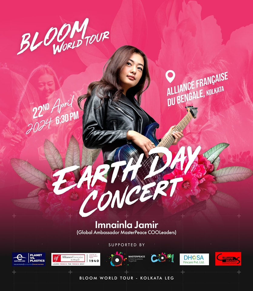 Music Concert featuring talented and popular rock star - Imnainla Jamir from Nagaland on the occasion of Earth Day